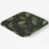 Heilige und Lila Berries Pappteller (Gewinkelt)