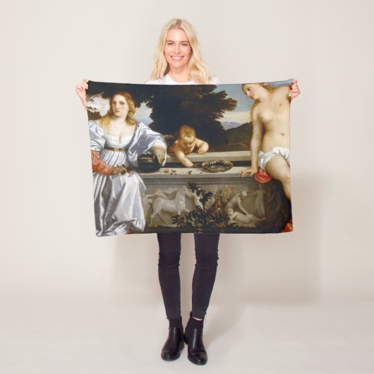 Heilige und profane Liebe, Tiziano Vecelli, 1515 Fleecedecke (Beispiel)