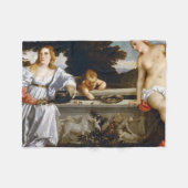 Heilige und profane Liebe, Tiziano Vecelli, 1515 Fleecedecke (Vorderseite (Horizontal))