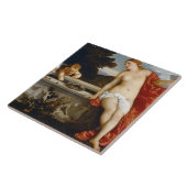 Heilige und profane Liebe, Tiziano Vecelli Fliese (Seite)