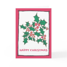 Heilige und rote Beeren, originelle Kunst, Ihre Wo