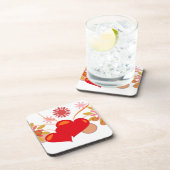 Heilige-Valentin Getränkeuntersetzer (Rechte Seite)