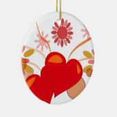 Heilige-Valentin Keramik Ornament (Rechts)