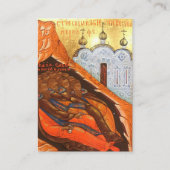 Heilige Väter lain Sinai und Raithu Gebetskarte Platzkarte (Vorderseite)