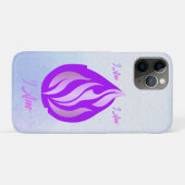 Heilige Violette Flamme - I Am Case-Mate iPhone Hülle (Rückseite (Horizontal))