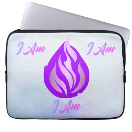 Heilige Violette Flamme - Ich Bin Laptopschutzhülle