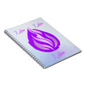 Heilige Violette Flamme - Ich Bin Notizblock (Rechte Seite)