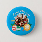 Heilige Weihnachten Button (Vorderseite)