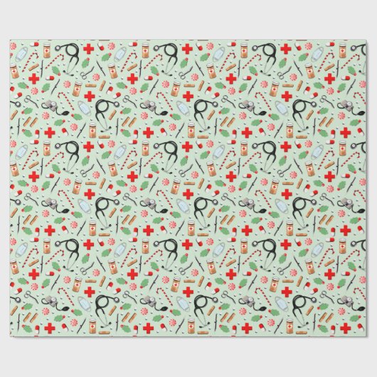 Heilige Weihnachten Geschenkpapier (Flach)