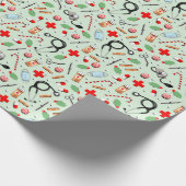 Heilige Weihnachten Geschenkpapier (Ecke)