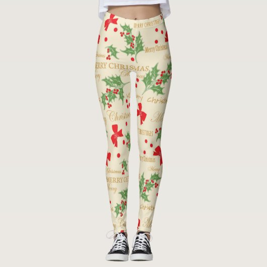 heilige Weihnachten Leggings (Vorderseite)