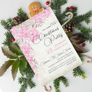 Heilige Weihnachten Neujahrs Dusche Brunch Party Einladung
