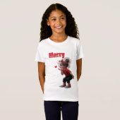 Heilige Weihnachten niedlich T-Shirt (Vorne ganz)