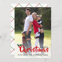 Heilige Weihnachtsberge, einfache Fotokarte