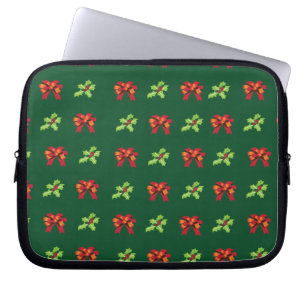 Heilige Weihnachtsfeier und Bogen Laptopschutzhülle