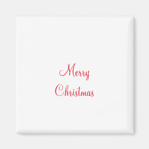 Heilige Weihnachtsfeiertage fügen Familiennamen Fo Magnet