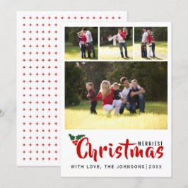 Heilige Weihnachtskarte 4 Foto Einladung