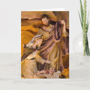 Heilige Weihnachtskarte Feiertagskarte