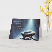 Heilige Weihnachtskarte Karte (Gelbe Blume)