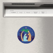 Heilige Weihnachtskrippe Christliche Religiöse Magnet (In Situ (Geschirrspüler))