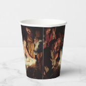 Heilige Weihnachtskrippen Pappbecher (Rechts)