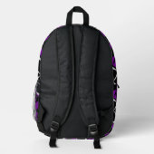 Heilige Winde im Lila Rucksack (Rückseite)