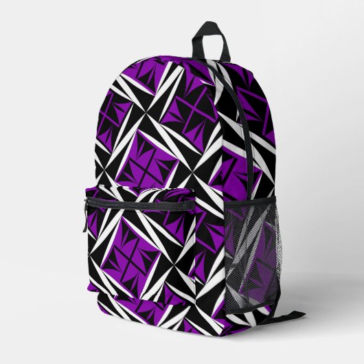 Heilige Winde im Lila Rucksack (Rückseitige Ecke Rechts)