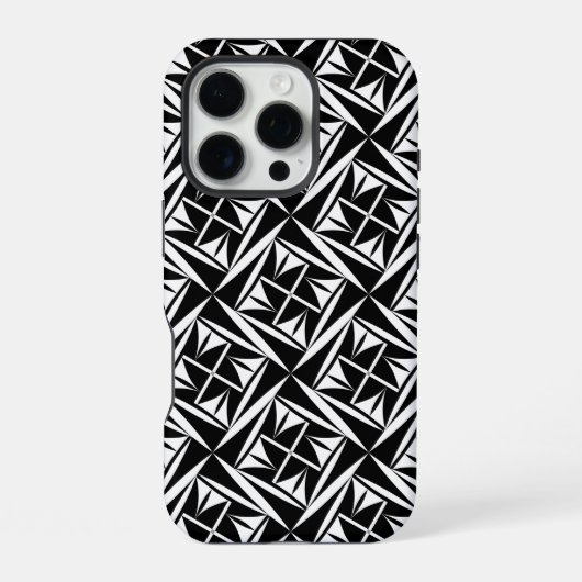 Heilige Winde in B/W iPhone Hülle (Rückseite)