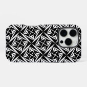 Heilige Winde in B/W iPhone Hülle (Rückseite (Horizontal))