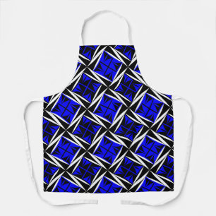 Heilige Winde in blauer Schürze