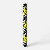 Heilige Winde in Gelb iPhone Hülle (Linke Seite)