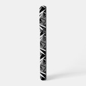 Heilige Winde in Grau iPhone Hülle (Linke Seite)