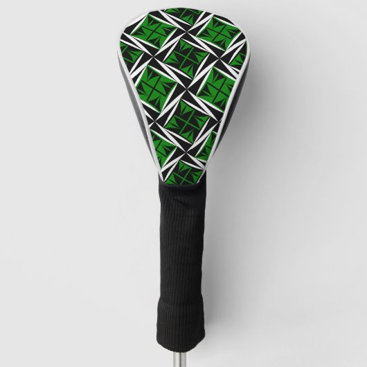 Heilige Winde in Green Golf Head Cover Headcover (Vorderseite)