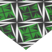 Heilige Winde in Grün Tischdecke (Schrägansicht)