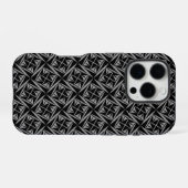 Heilige Winde in Holzkohle iPhone Hülle (Rückseite (Horizontal))