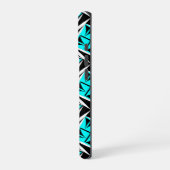 Heilige Winde in Türkis iPhone Hülle (Linke Seite)