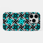 Heilige Winde in Türkis iPhone Hülle (Rückseite (Horizontal))