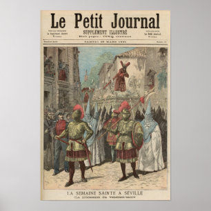 Heilige Woche in Sevilla Poster