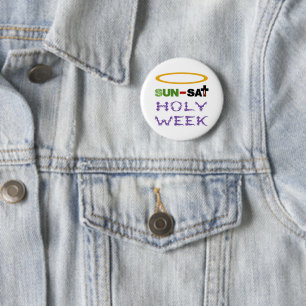 Heilige Woche (Palm Sonntag bis Heiliger Donnersta Button