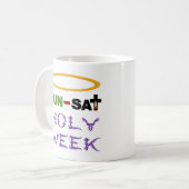 Heilige Woche (Palm Sonntag bis Heiliger Donnersta Kaffeetasse (Vorderseite Links)