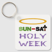 Heilige Woche (Palm Sonntag bis Heiliger Donnersta Schlüsselanhänger (Vorderseite)