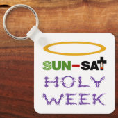 Heilige Woche (Palm Sonntag bis Heiliger Donnersta Schlüsselanhänger (Vorderseite)