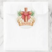 Heilige Woche Runder Aufkleber (Tasche)