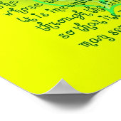 Heilige Worte21 Poster (Ecke)