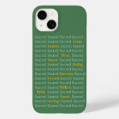 Heilige Worte Case-Mate iPhone Hülle (Rückseite)