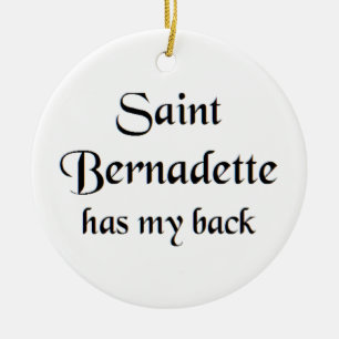 Heiligen-Bernadette-Kaffeetasse Keramik Ornament