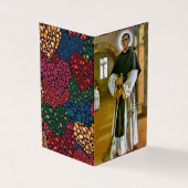 Heiligen Martin von Porres Andachtskarte (Vorderseite)