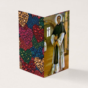 Heiligen Martin von Porres Andachtskarte