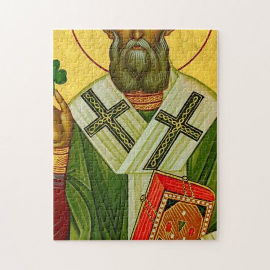 Heiligen Patrick Porträt Puzzle (Vertikal)
