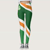 Heiligen Patrick schreien heraus Erin gehen Bragh Leggings (Vorderseite)